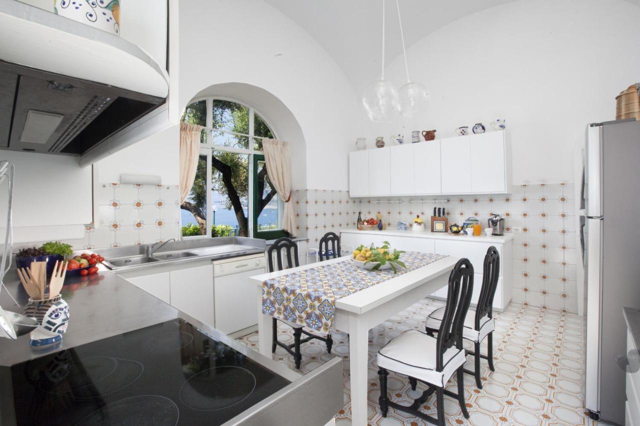 Amore Rentals - Villa Lo Scoglio Positano Ngoại thất bức ảnh