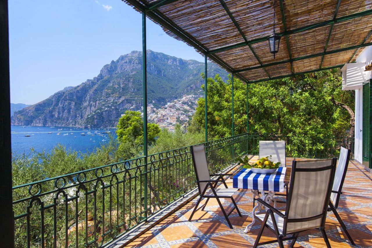 Amore Rentals - Villa Lo Scoglio Positano Ngoại thất bức ảnh
